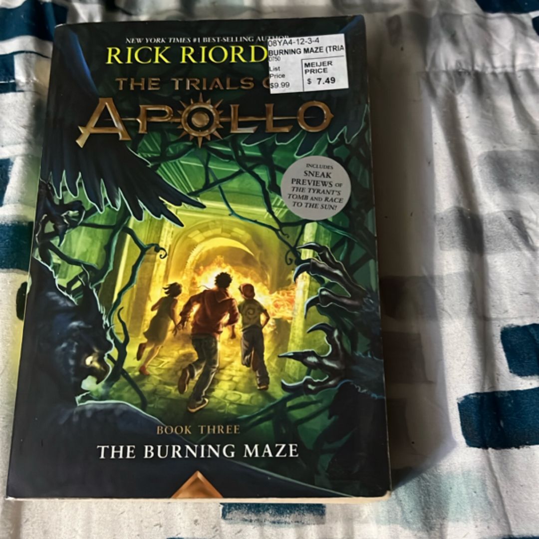 The Burning Maze (Trials of Apollo, the Book Three)