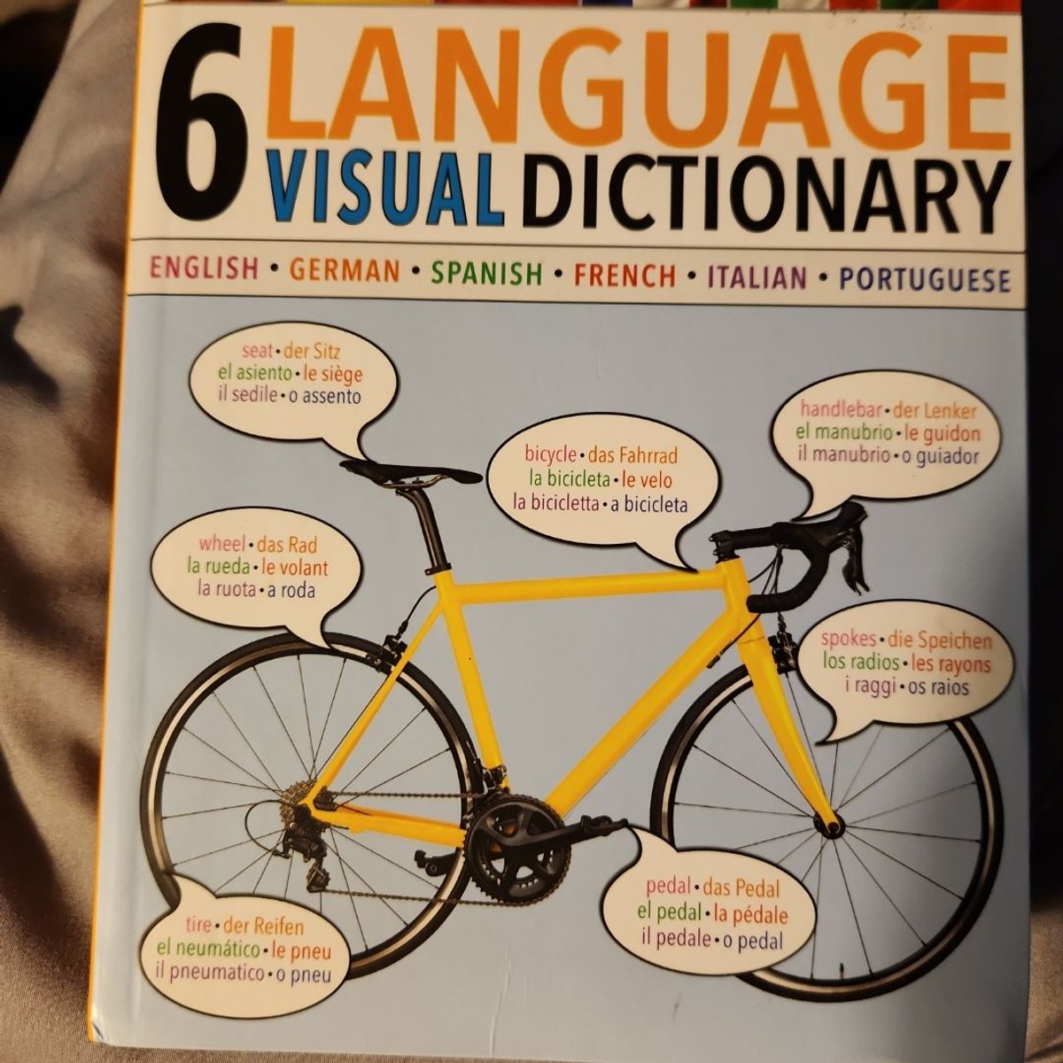 6-Language Visual Dictionary by Editors of Thunder Bay Press