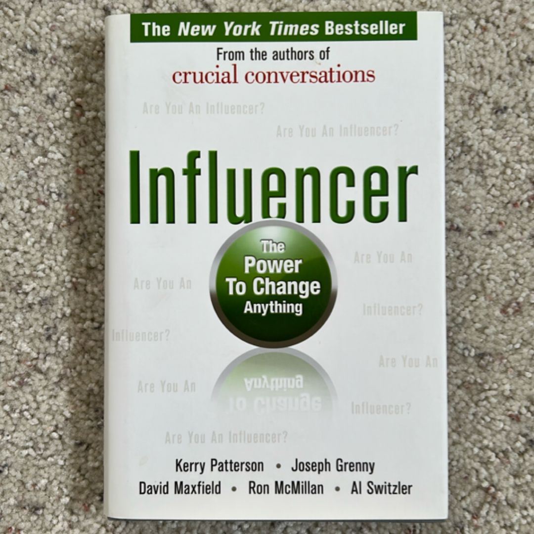 Influencer: the Power to Change Anything, First Edition (Hardcover)