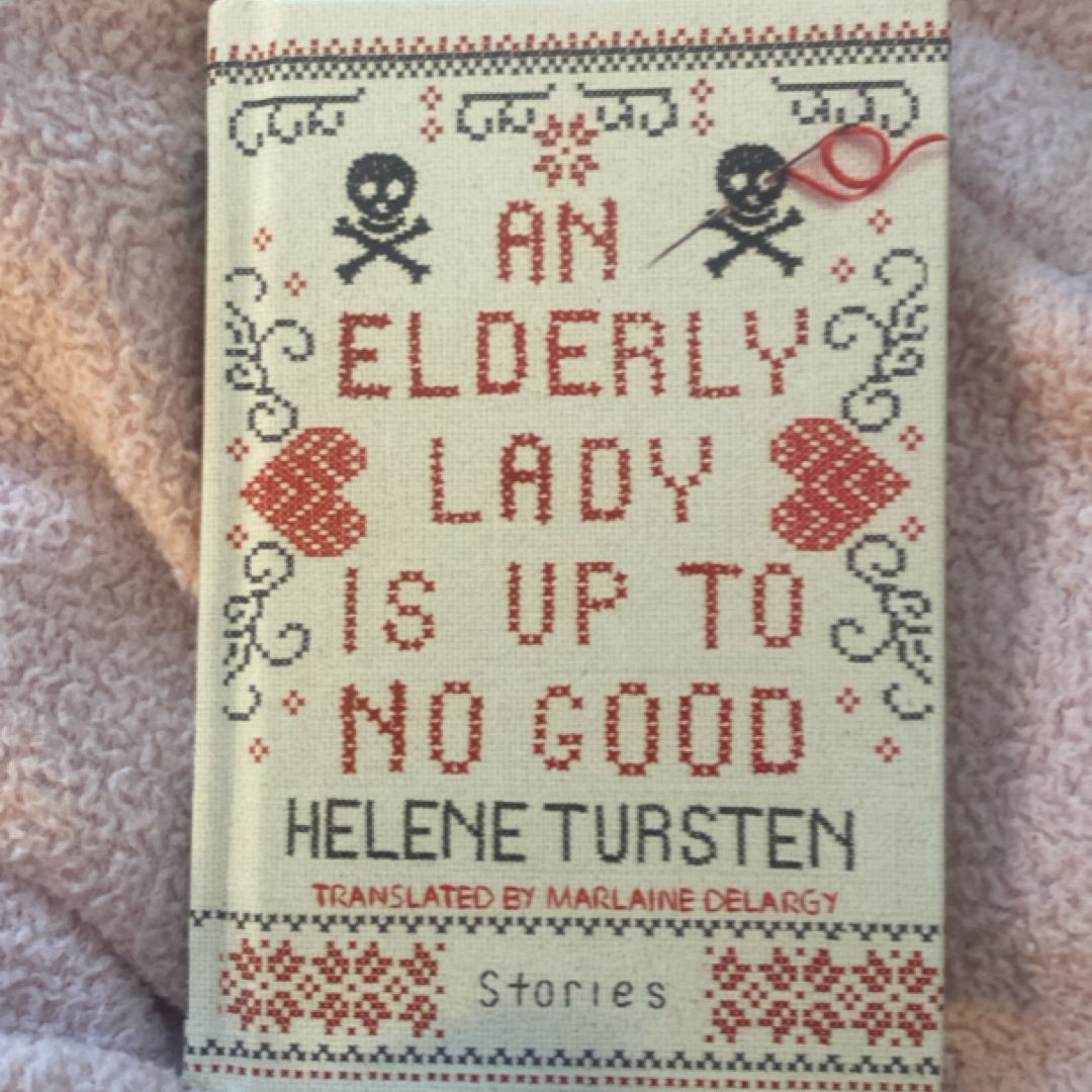 An Elderly Lady Is up to No Good