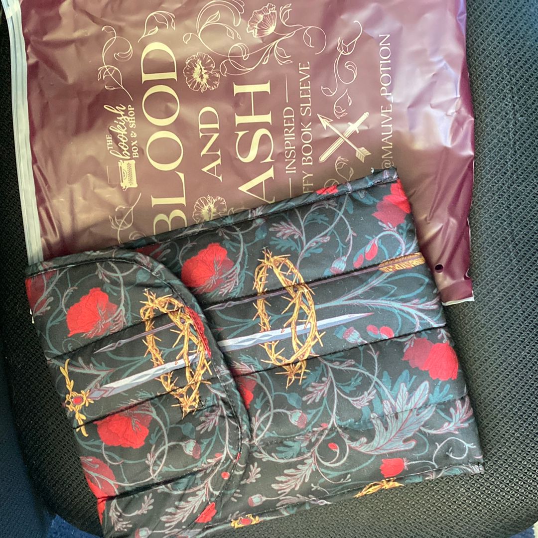 Bookish Box From Blood and Ash Book Sleeve