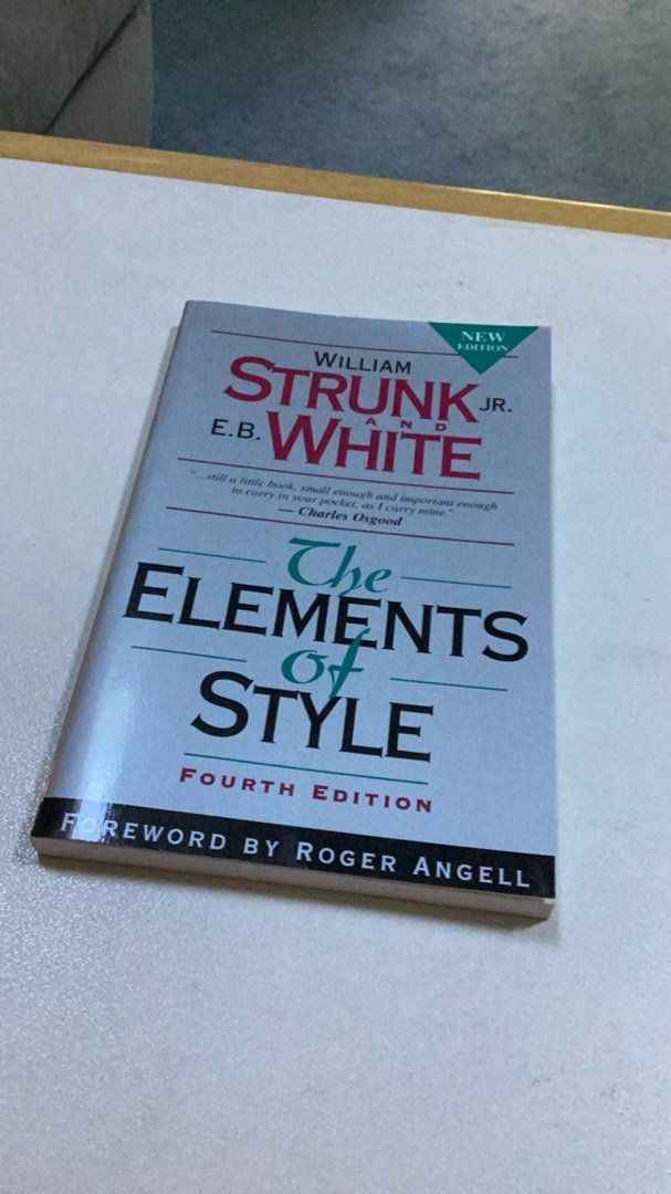 The Elements of Style