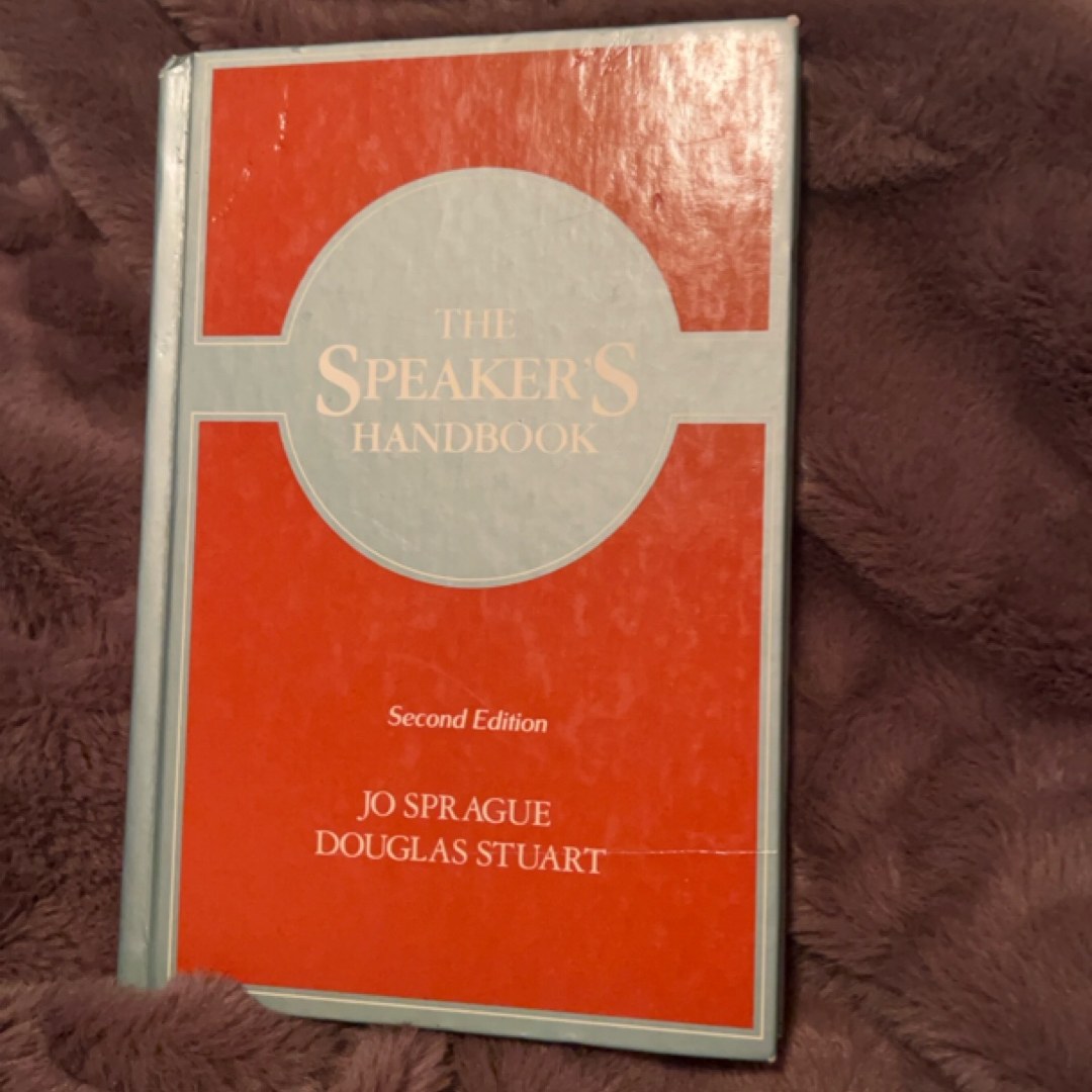 The Speaker’s Handbook
