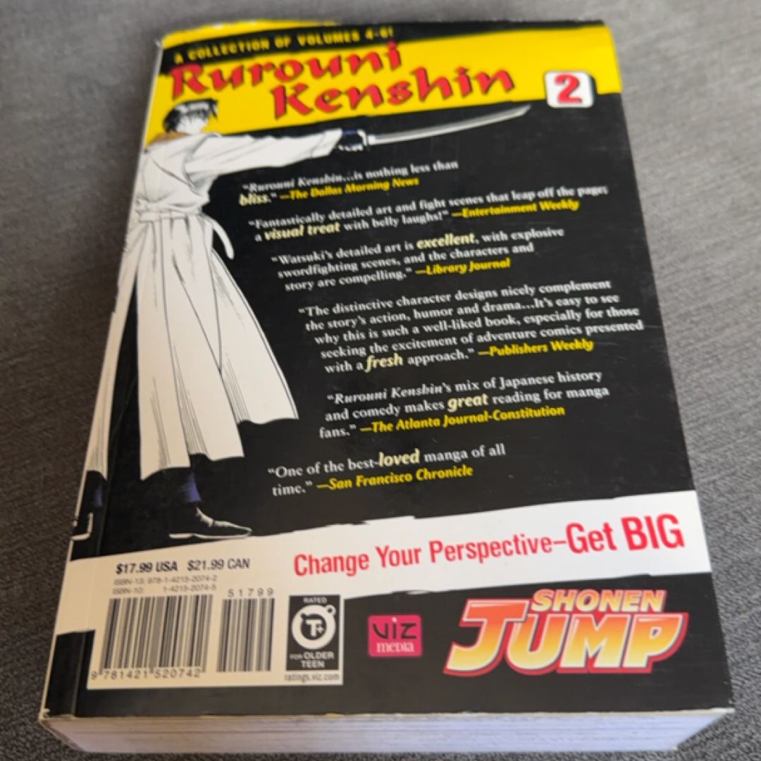Rurouni Kenshin (VIZBIG Edition), Vol. 2