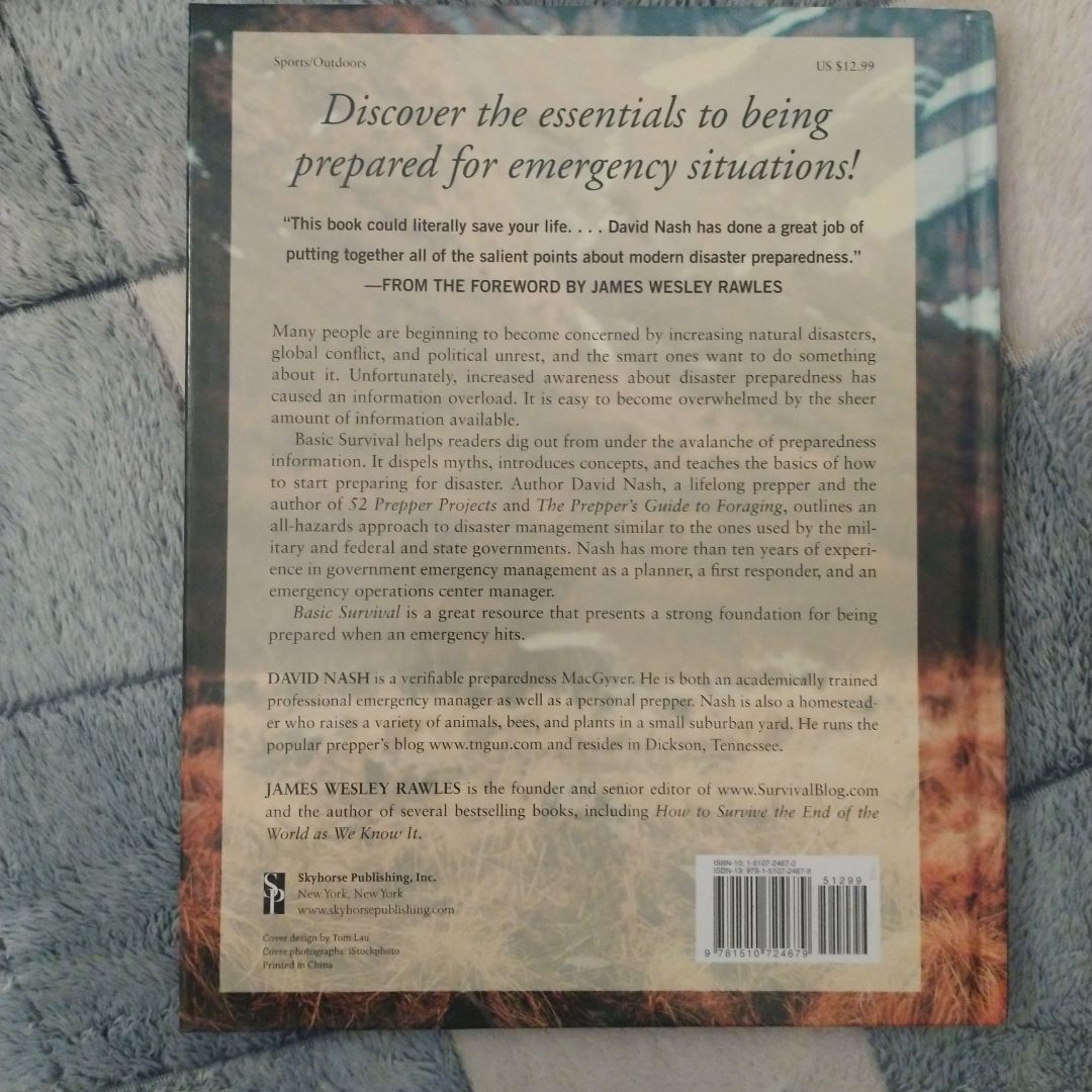 Basic Survival by David Nash, James Wesley Rawles