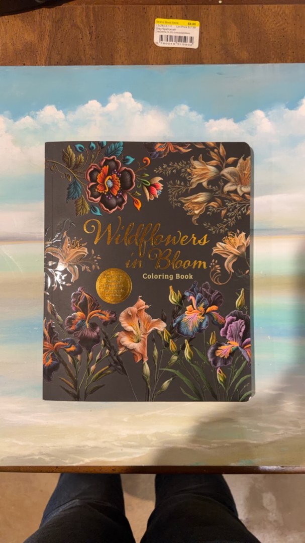 Wildflowers in Bloom Coloring Book