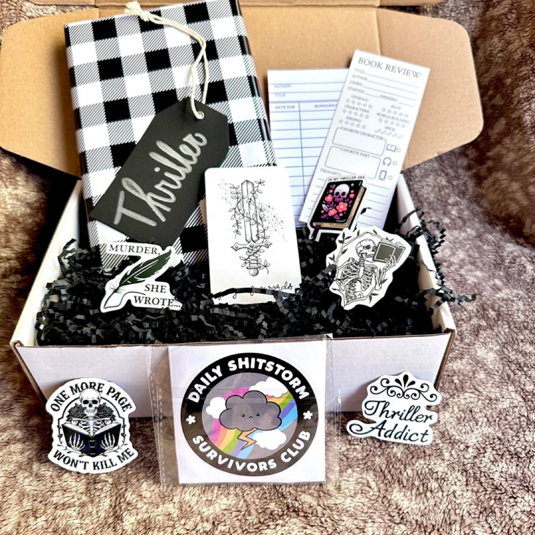 Mystery Thriller *themed* Blind Date with a Book Box