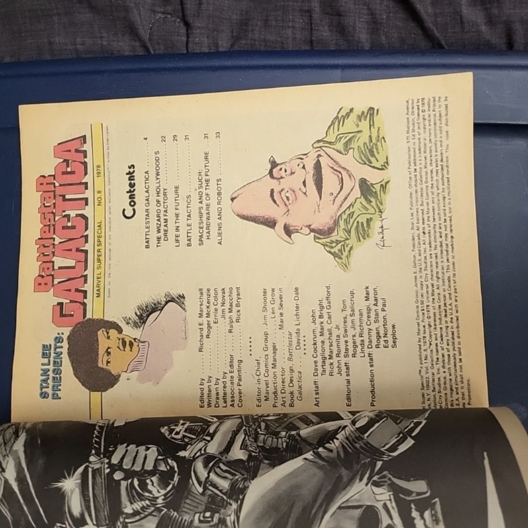 Marvel Battlestar Galactica Special Collector’s Edition Comic Book 1978 ...