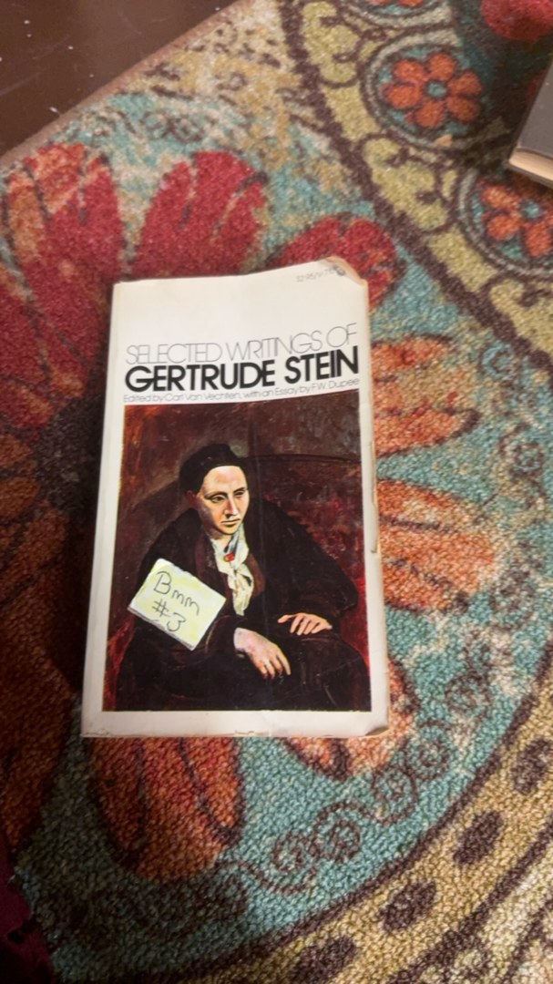 Selected Writings Of Gertrude Stein