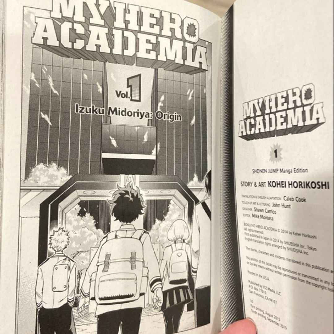 My Hero Academia, Vol. 1