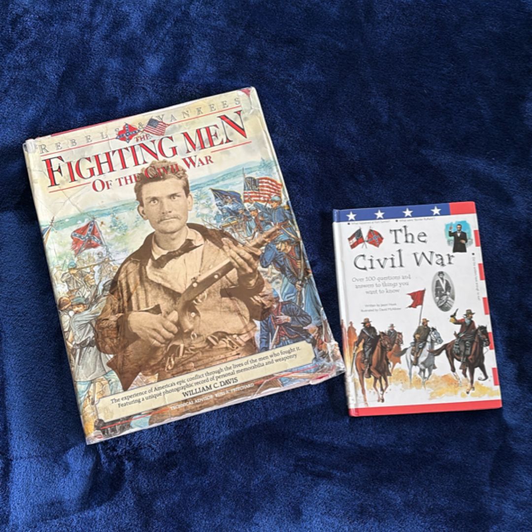 Civil War History Book Set (2 Hardcovers) | The Fighting Men & The Civil War