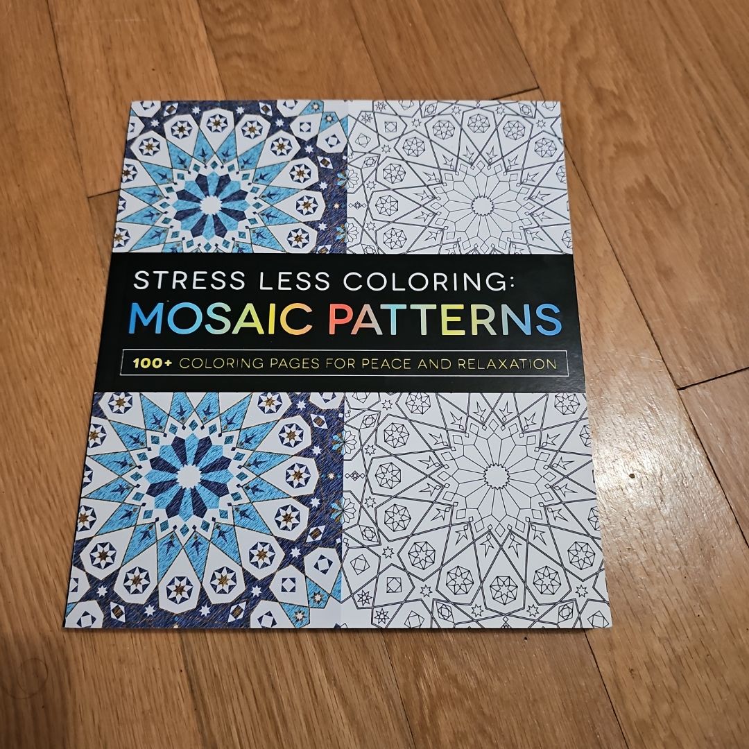 Stress Less Coloring - Mosaic Patterns