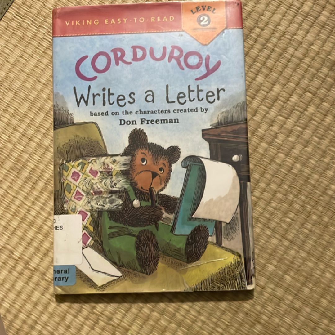 Corduroy Writes a Letter