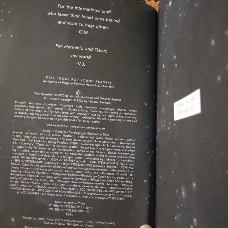 When Stars Are Scattered