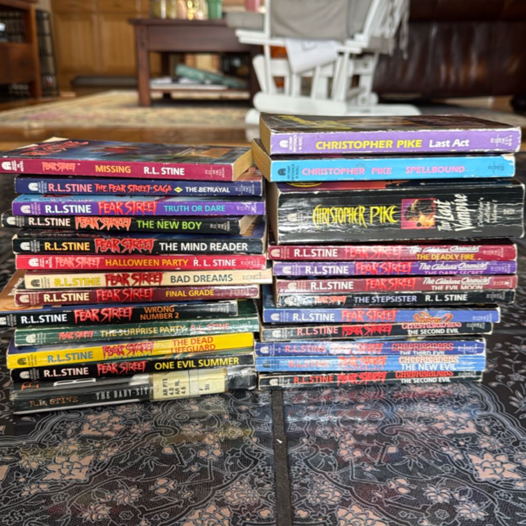 Lot of fear street & christopher pike