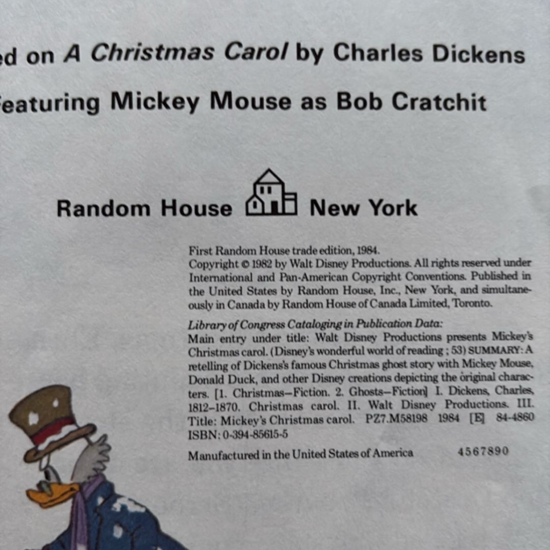 Mickey's Christmas Carol