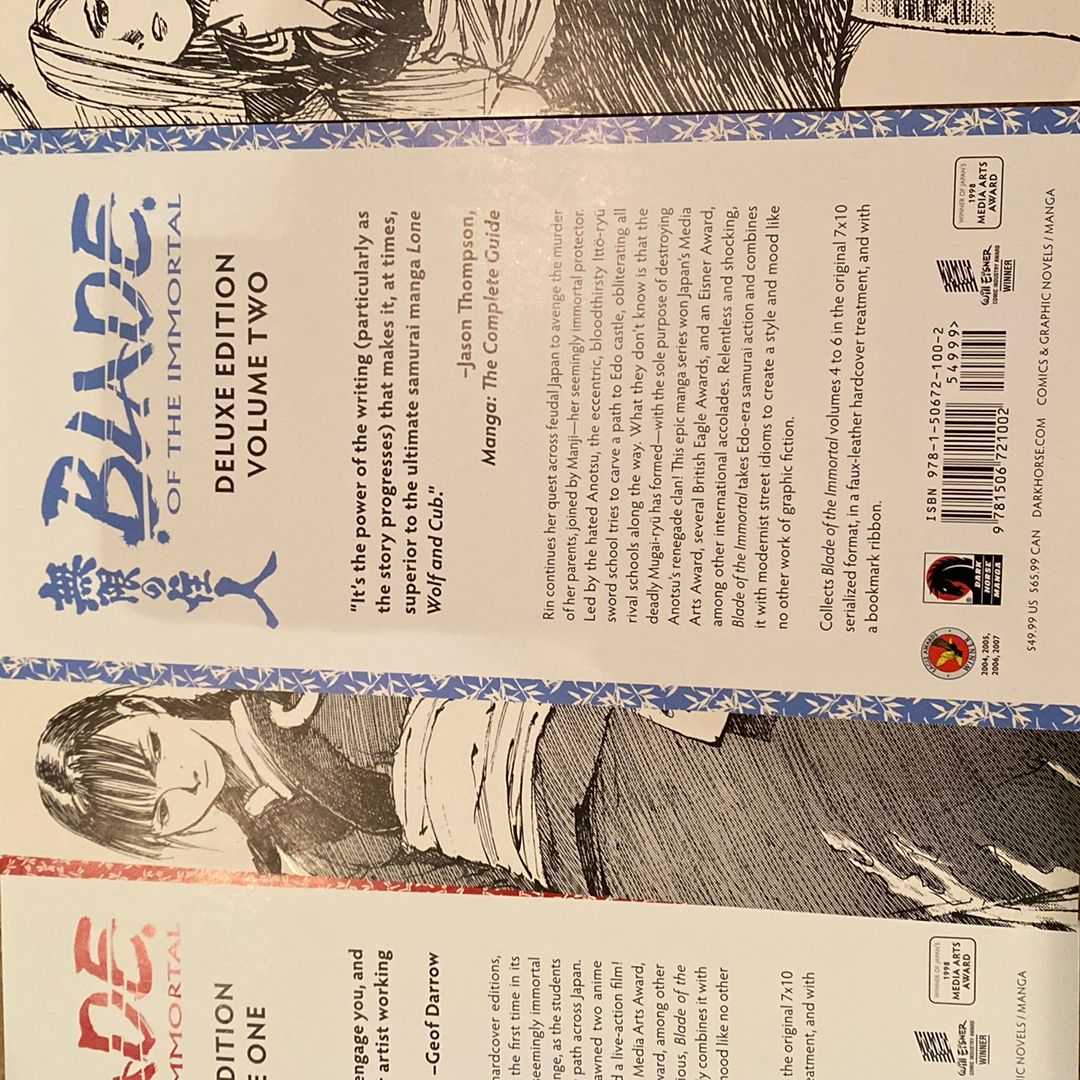 Blade of the Immortal Deluxe Volume 1