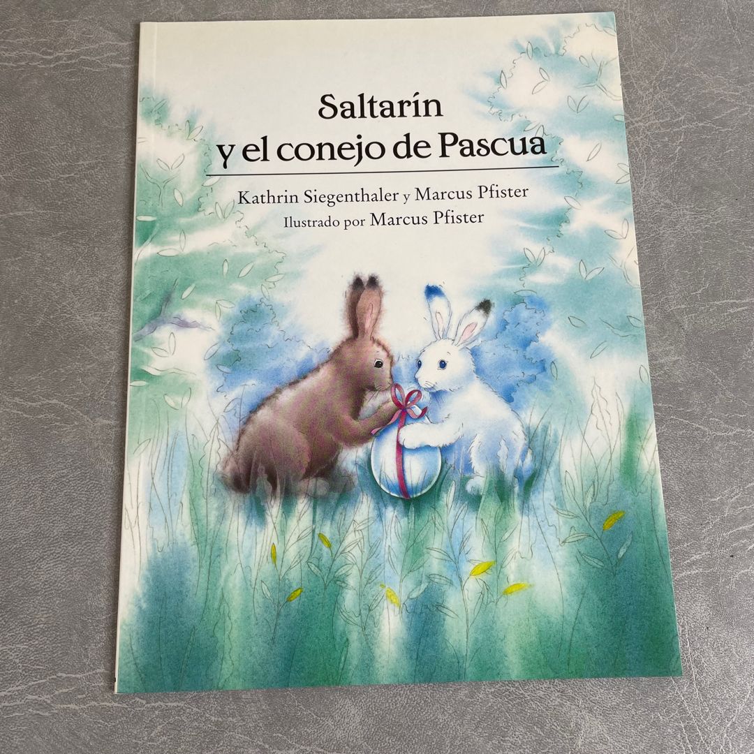 Saltarin y el conejo de Pascua