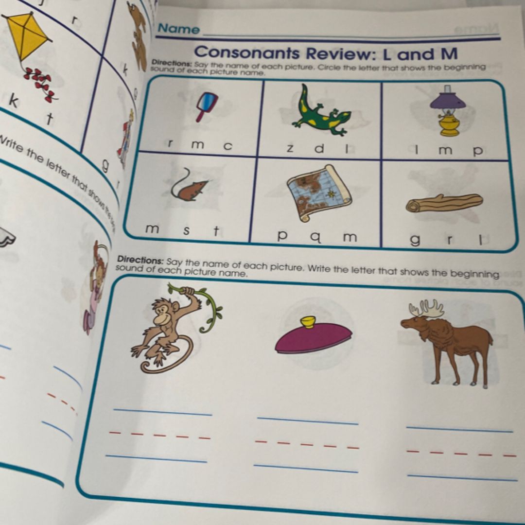 Spectrum Phonics, Grade 1