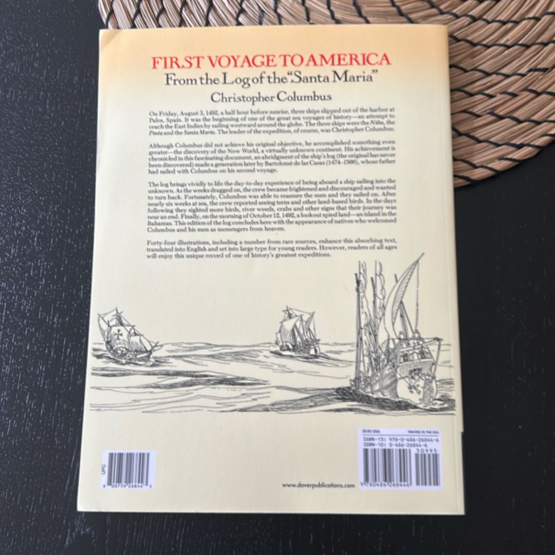 First Voyage to America