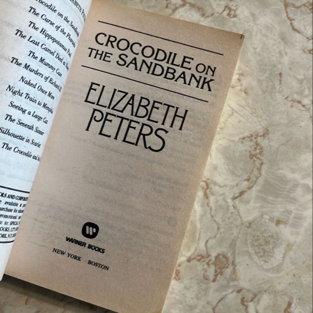 Crocodile on the Sandbank