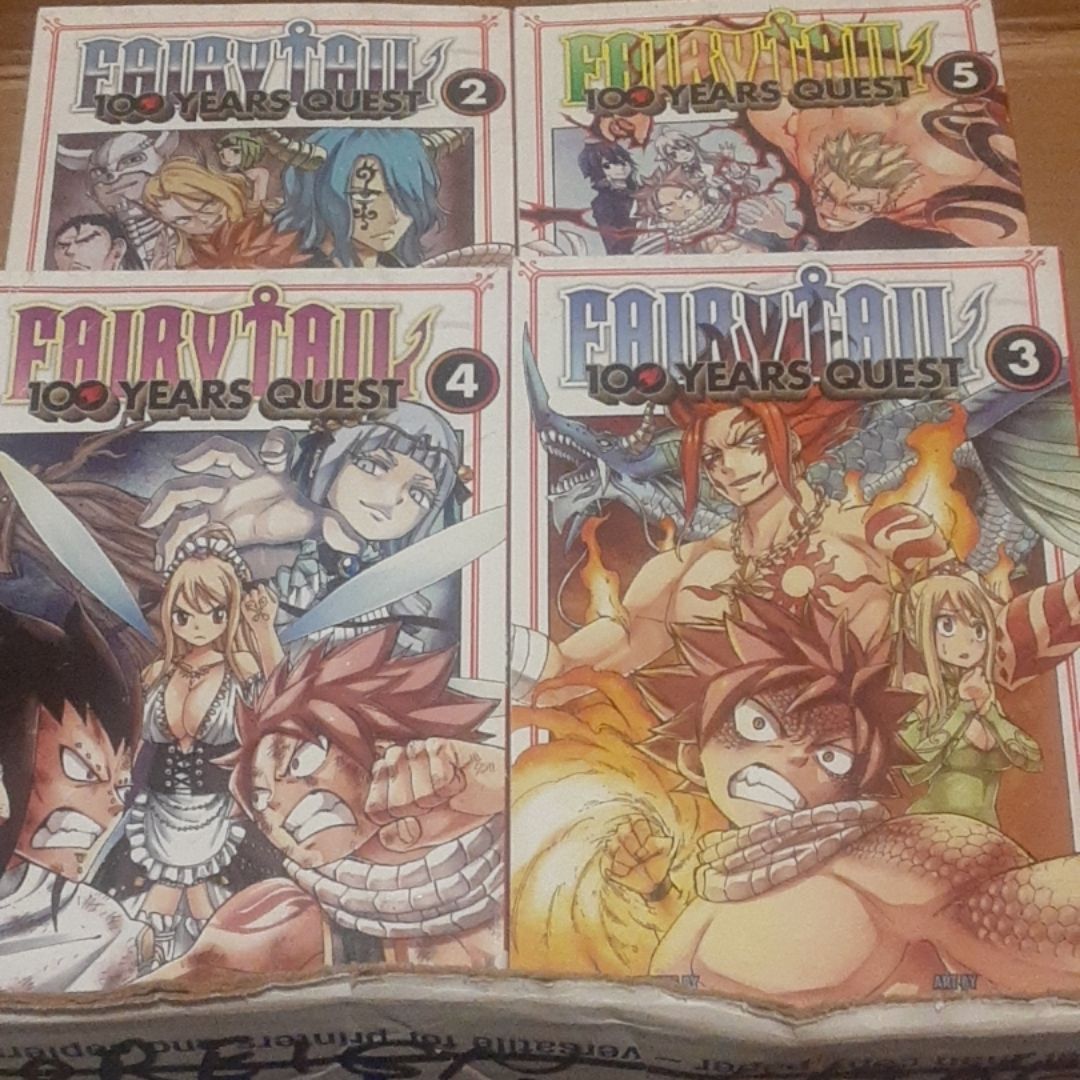FAIRY TAIL: 100 Years Quest 2,3,4,5 lot