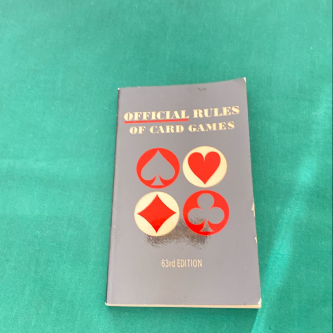 Official Rules of Card Games