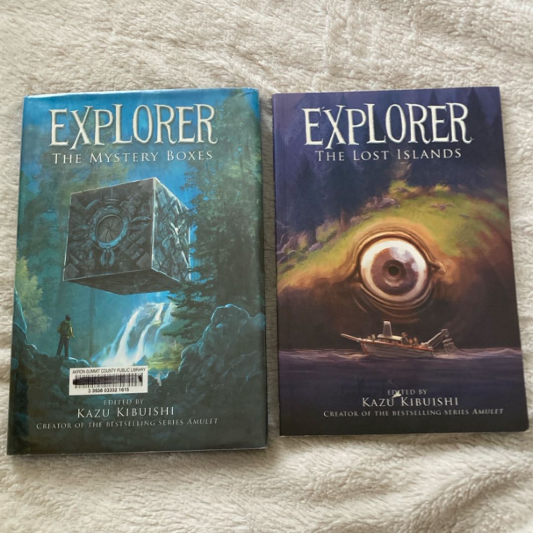 Explorer duo - the Mystery Boxes and Lost Islands