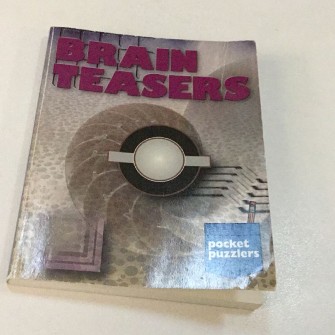 Brain Teasers (pocket puzzlers)