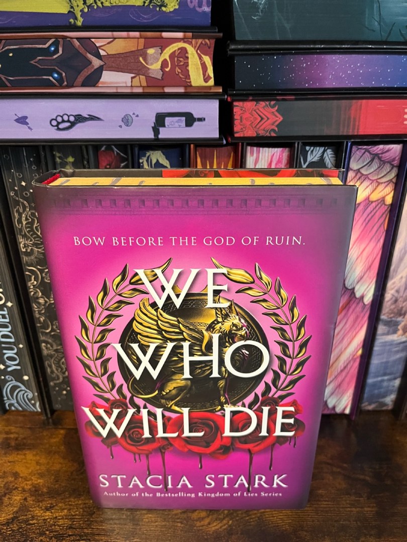 We Who Will Die by Stacia Stark Deluxe Oop Hardcover 