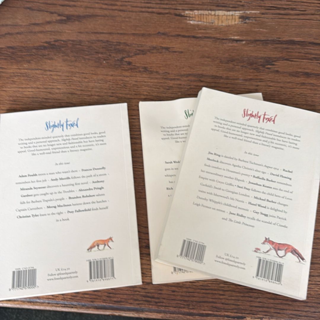 Slightly Foxed by The Real Readers Quarterly , Paperback | Pangobooks