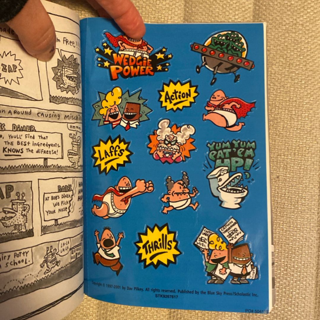 The Captain Underpants Extra-Crunchy Book O' Fun