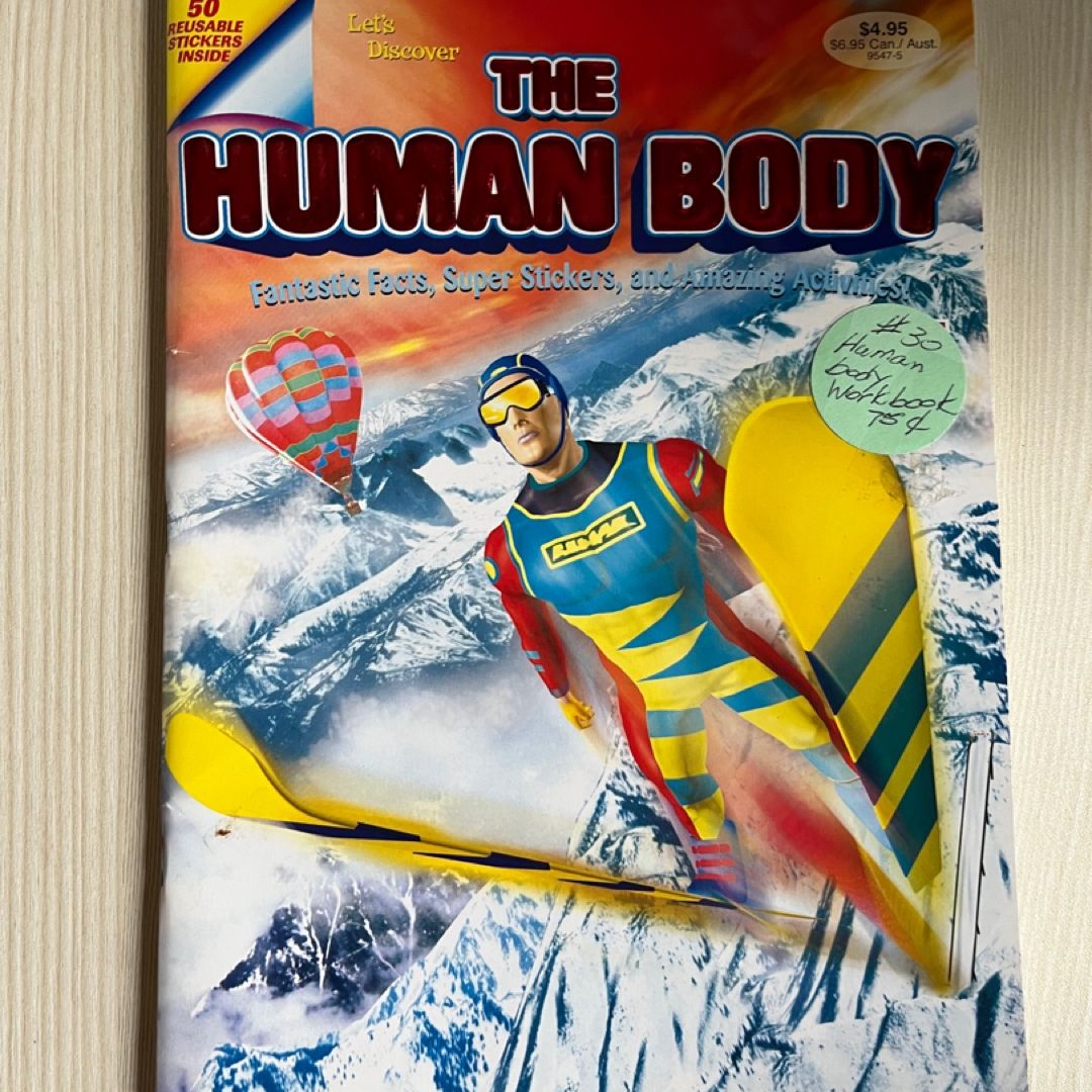 Let’s Discover Activity Workbook The Human Body W/Stickers Grade 3 Paperback