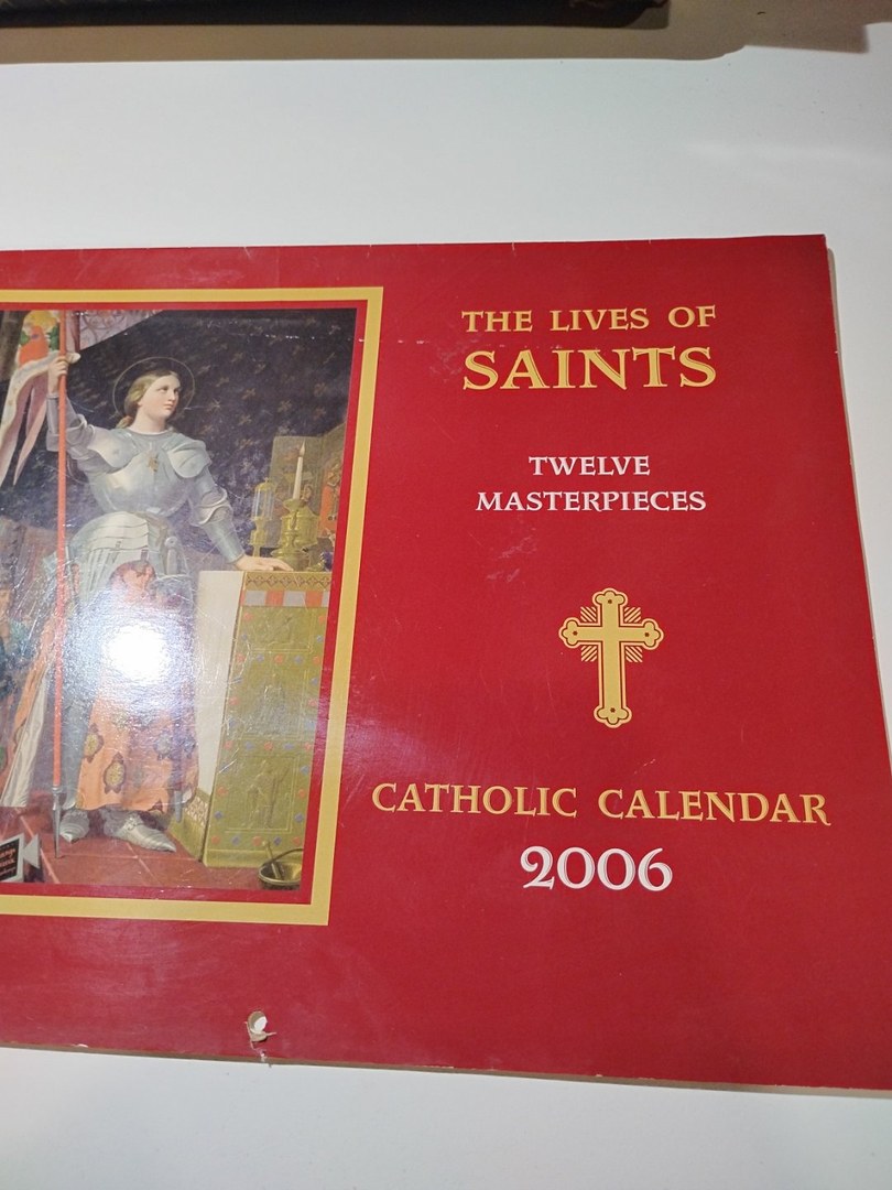 THE LIVES OF THE SAINTS / TWELVE MASTERPIECES (CATHOLIC CALENDAR 2006)