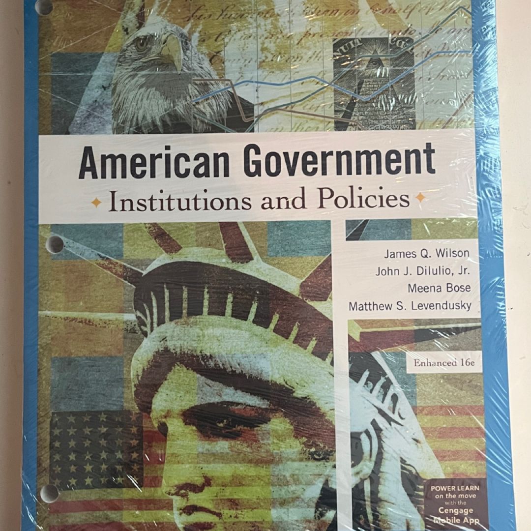 Bundle: American Government: Institutions and Policies, Loose-Leaf Version, Enhanced 16th + MindTap, 1 Term Printed Access Card
