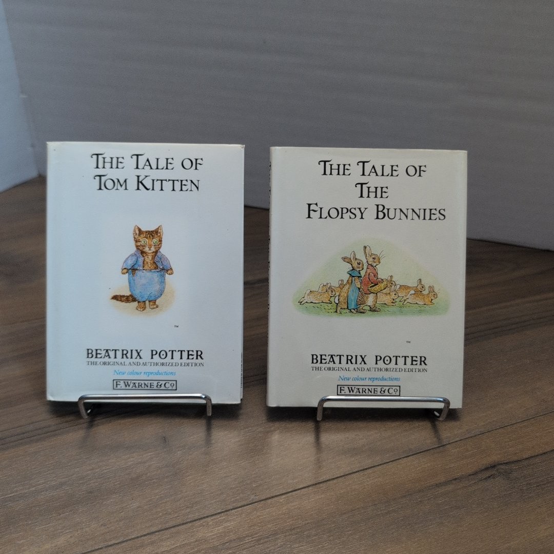 The Tale of the Flopsy Bunnies & The Tale of the Tom Kitten- 2 Book bundle