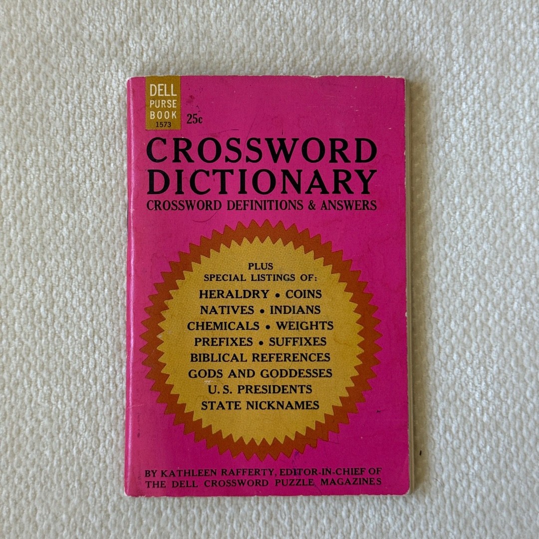 CROSSWORD DICTIONARY CROSSWORD DEFINITIONS & ANSWERS