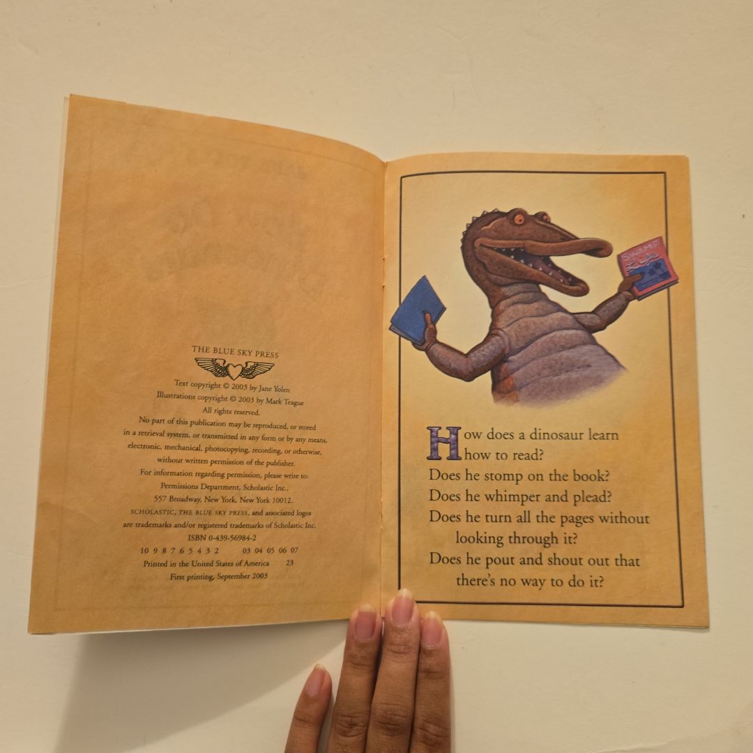 How Do Dinosaurs Learn to Read?