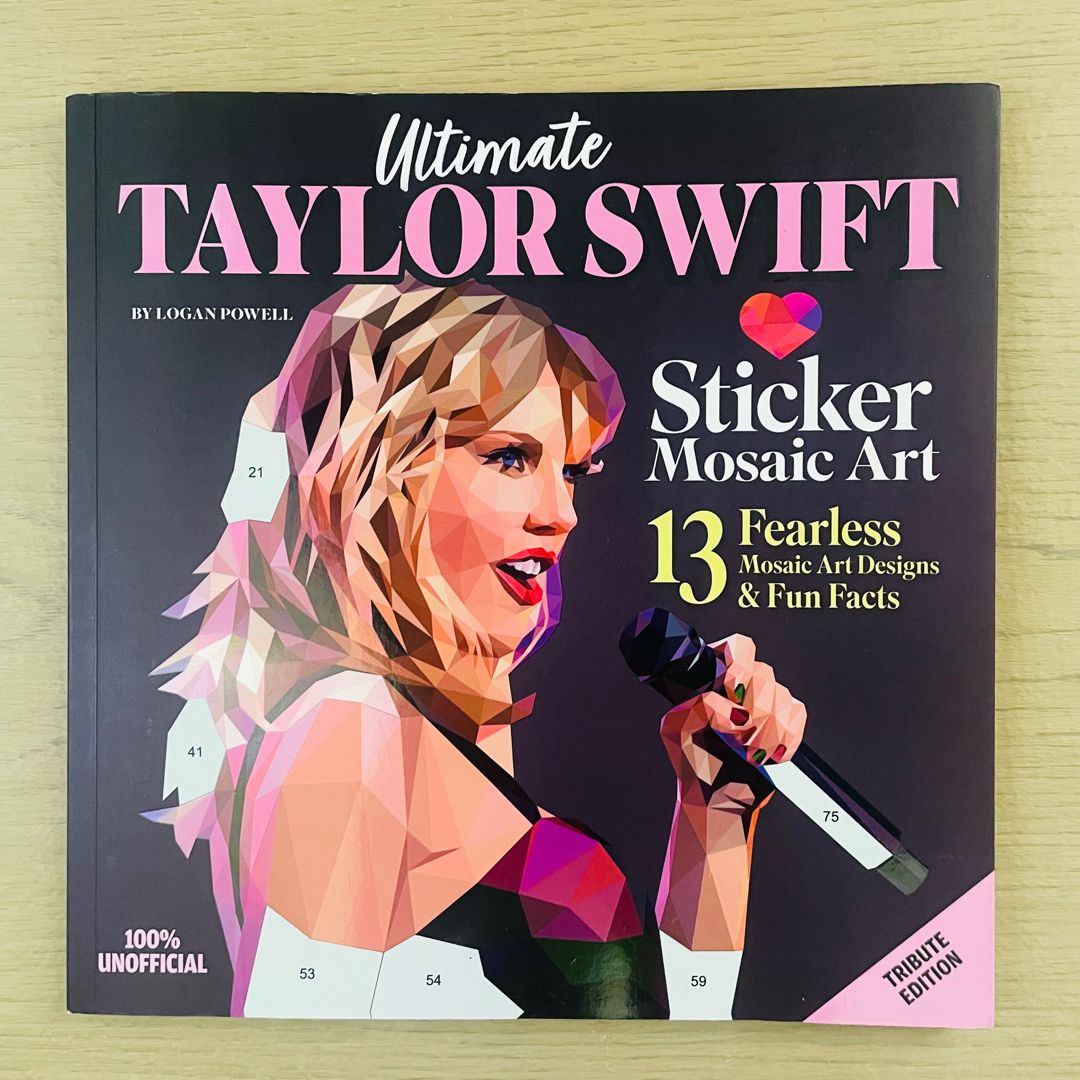 Ultimate Taylor Swift Sticker Mosaic Art