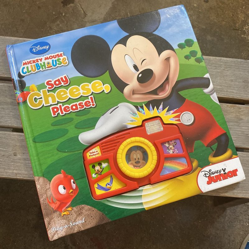 Mickey Mouse Say Cheese Please Camera Book by Publications ...