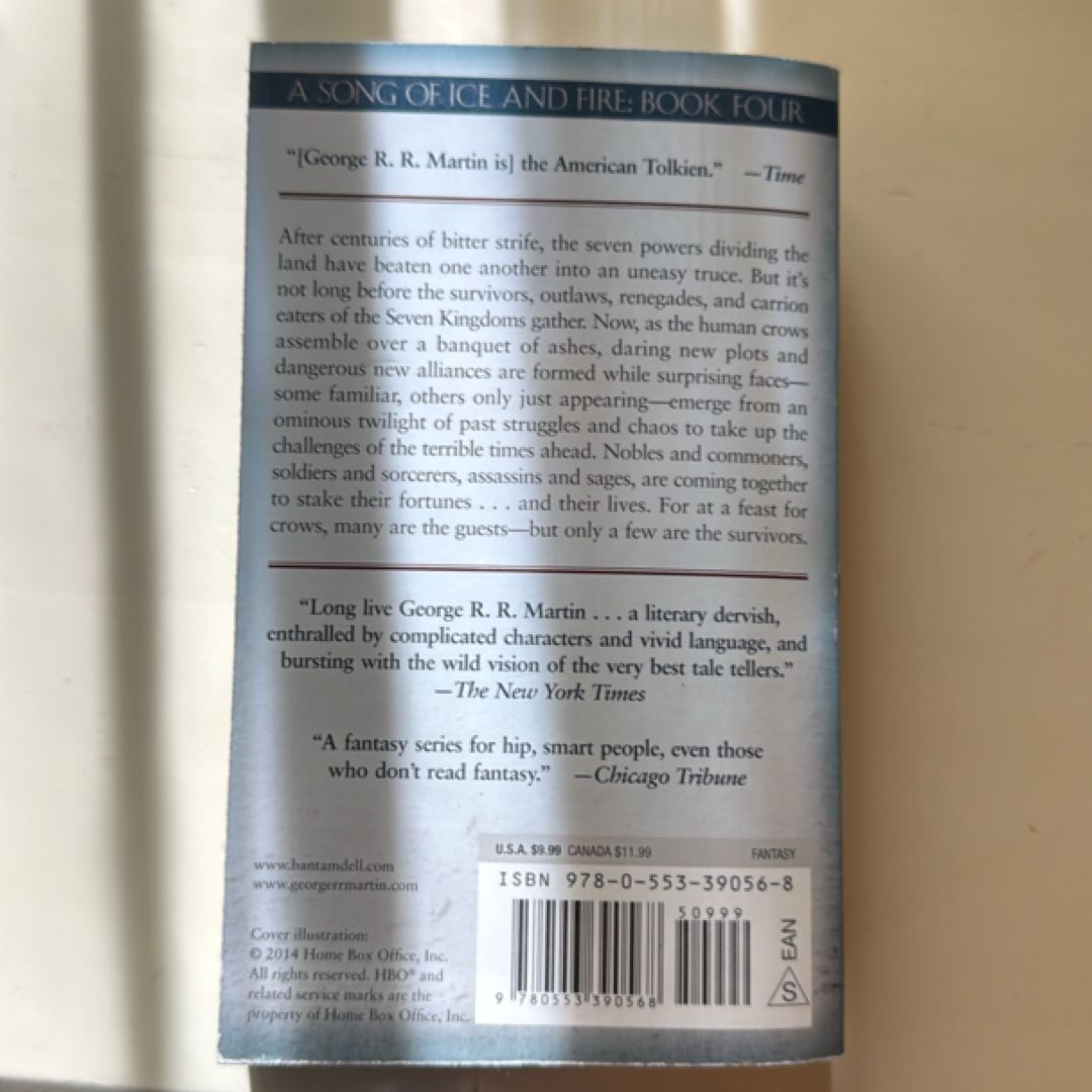 A Feast for Crows (HBO Tie-In Edition): a Song of Ice and Fire: Book Four