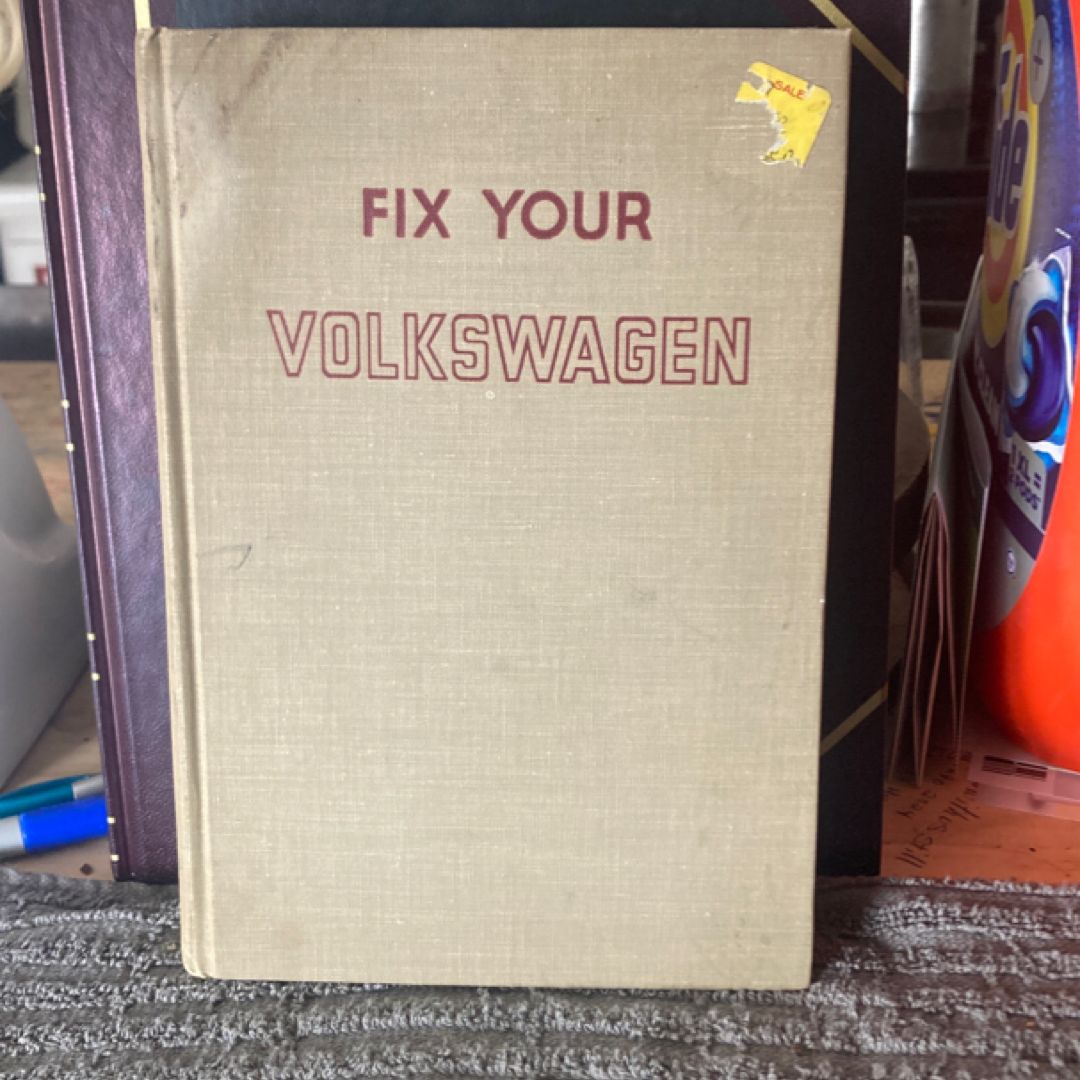 Fix Your Volkswagon (VINTAGE 1969)