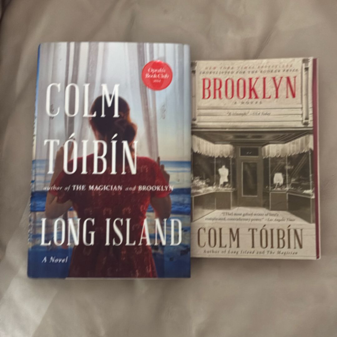 Colm Toibin bundle: Brooklyn and Long Island 