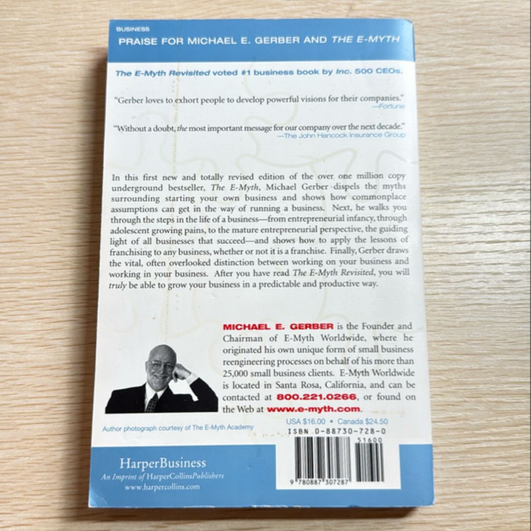 The e-Myth Revisited