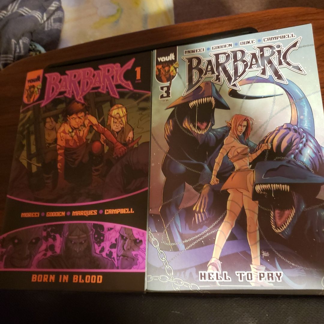 Barbaric: Born In Blood #1 & #3 Hell To Pay