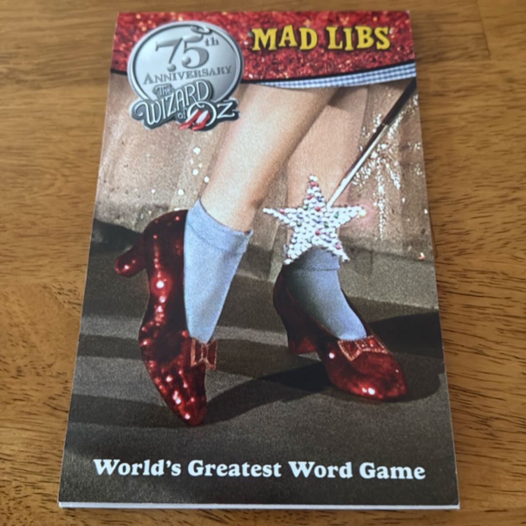 The Wizard of Oz Mad Libs