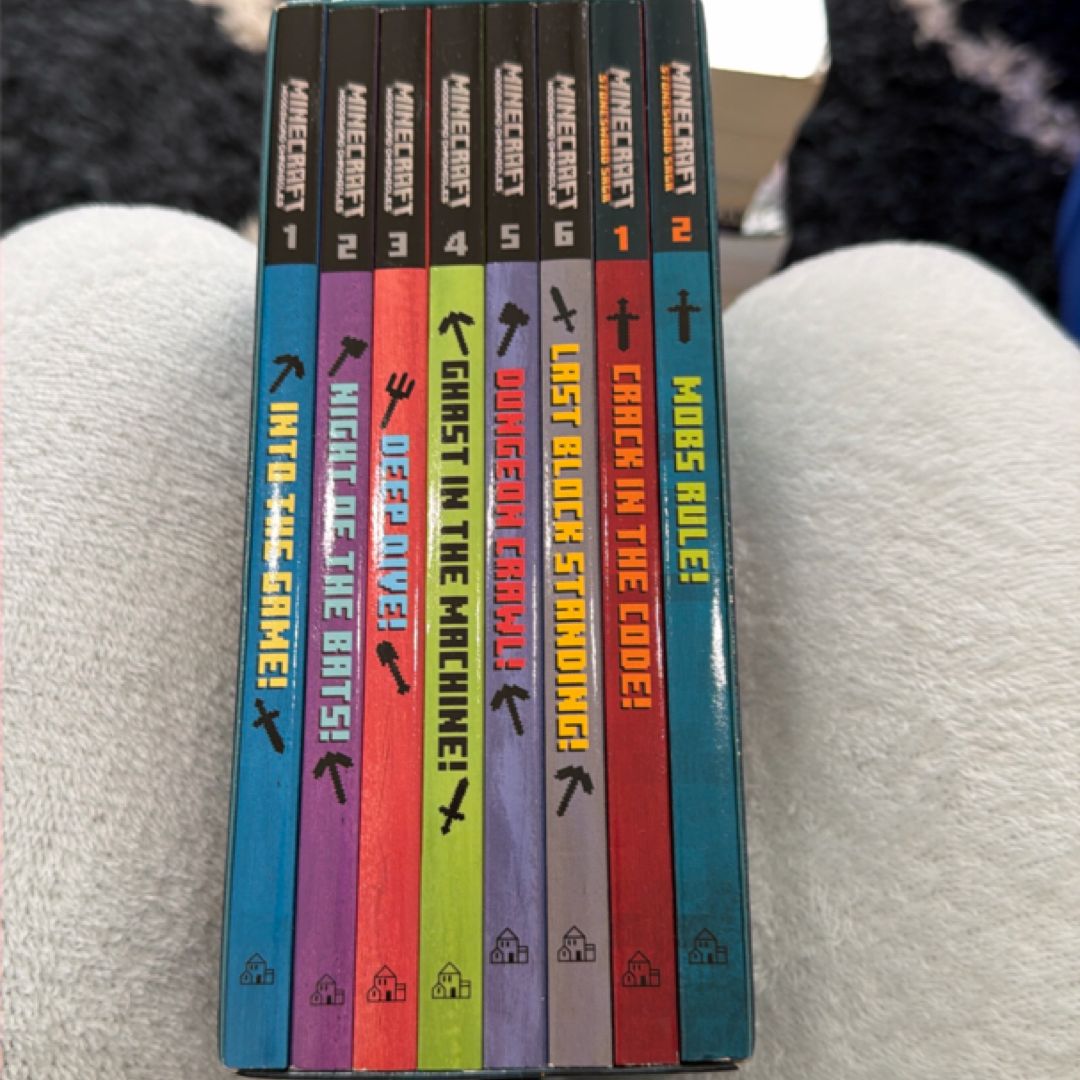 Minecraft Library Collection: Books 1-8 by Nick Eliopulos (Softcover)