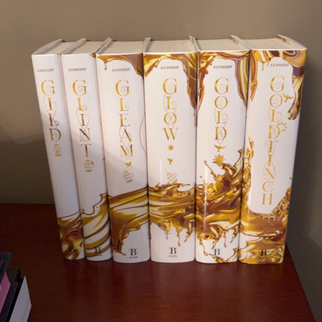 Gild, Gilnt, Gleam, Glow, Gold, Goldfinch plated prisoner series