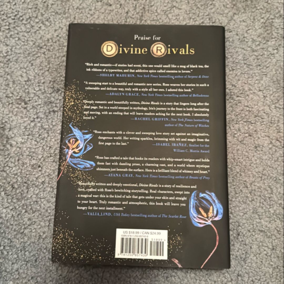 Divine Rivals by Rebecca Ross, Hardcover | Pangobooks