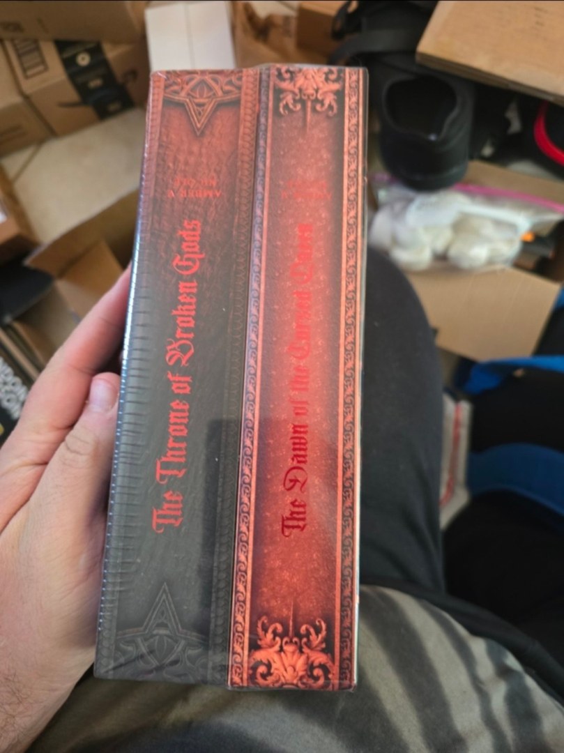 The Throne of Broken Gods + Dawn of the Cursed Queen - Bookish Box